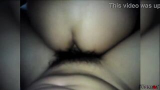 Excuse me, sir! I'm going to sit on your dick: This is what happens when the spouse doesn't pay the rent... homemade porn, riding.