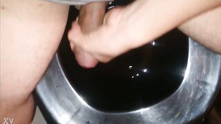 No aguanté las ganas de sacarme la leche