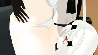 【R18 MMD】Shove And Smack 【Mutsu】