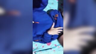 ????Charming natural beauty with large breasts takes it all – Snatch, Anal and Huge Jizz flow in Throat????