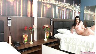 T-girl Victoria Carvalho Screws a Sextoy