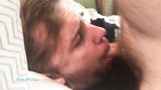 POV: Impure Verbal Dad Feeds His Jock to a Fag