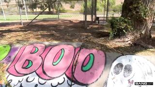 Fuck! Real Teens - Penelope Snaps Gets Raw Drilled Outdoors And On The Daybed