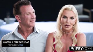 WIFEY Hawt Blond mother I'd like to fuck Tatiana Steele Gets Filled Up By BBC During the time that Hubby Films