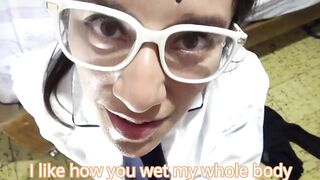POV SLOPPY BANG THORAT CUMSLUT PLAYCUM GARGLING AND CUM BUBBLES