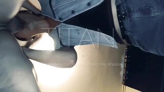 That Babe told that babe was an "expert in anal sex" so we made a wager and this babe lost.  THANK U REAL MADRID