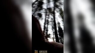 I Walk Bare in the Woods, Piddle and Bang my Throat with an Anal Plug