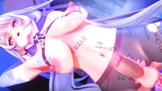 Skirk x Lumine Shemale hentai Sex - Genshin Impact