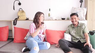 Stepsister lets Stepbrother Watch her White Cunt