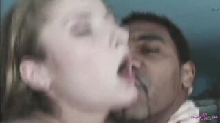 Blondie Deepthroats a BBC and Gets Her Vagina and Anal Pounded in a Hardcore 3some.