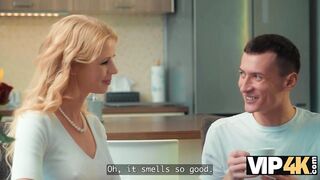 VIP4K. mother I'd like to fuck Hunts for her StepDaughters Boyfriend's Youthful and Hard Jock