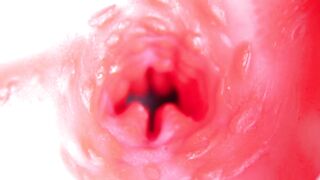 CAMERA INSIDE CUNT: NEARLY CUM IN SNATCH! SUPERLATIVELY GOOD Inner ASMR in 4K