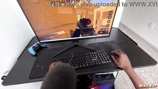 Sucking my step-bro Rod During the time that That guy Plays Videogames