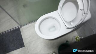 My stepsister grabs my wang whilst talking to her mother