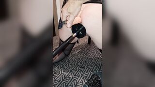 Still lascivious after sex.