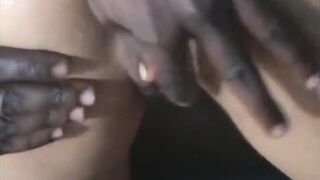 Picked up and drilled youthful shaggy ebony whore.