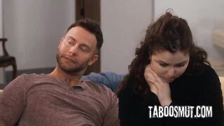 Excited Stepmom And Stepdaughter In Sexy Foursome Sex - Leana Lovings, Bunny Madison