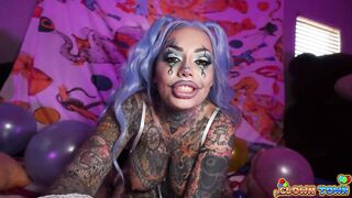 Clown City Ep.4: Honey Tiger Lilly Gets Creampied and Came in