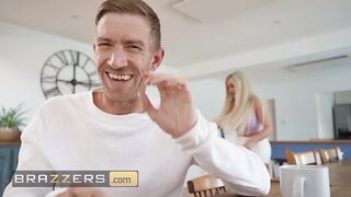 BRAZZERS - Concupiscent Carla Boom Goes All Out To Tempt Danny D Whilst This guy Tries To Work From Home