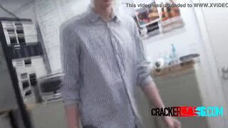 Teen Homo cracker blows homosexual ebony large ramrod