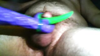 Alien Strokes Me Until I Can't Hold it Anymore........