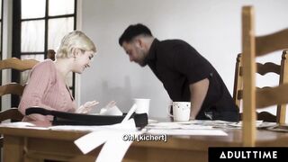 ADULT TIME - Skye Blue Bangs Her Bestie's Cheating Fiancee To Cure His Cold Feet! GERMAN SUBTITLES