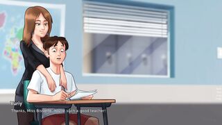 All sex scenes with teachers - Summertime Saga twenty one.0.0, Part 4