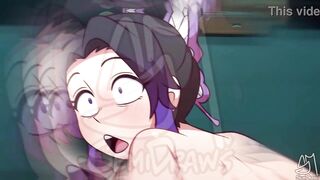 Semidrawns Shinobu vs Douma