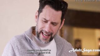 After Wifes Passing, This chab Makes Stepdaughter His PET - Aria Sloane