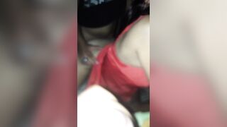 Married after a party has sex with cuckold allies and cum inside her