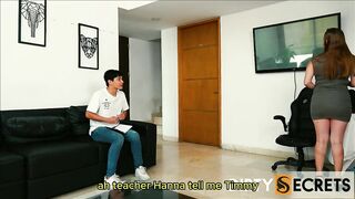 PART two: WE ENDED UP HAVING A TRIO WITH THE BIOLOGY TEACHER AND LIL TIMY