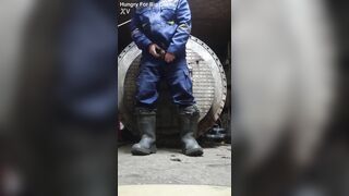 A homosexual dude from Russian Federation jerks off the smallest cock in the world on camera!