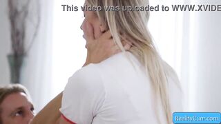 Andi Avalon - Concupiscent breasty blondie nurse banged by patient and likes it unfathomable