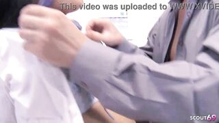 Tiny Half Oriental Gal entice her mature Teacher with Whitezilla Monster Wang to risky old Youthful Sex in Classroom