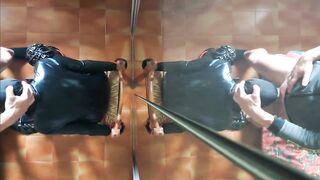 I'm chairtied and that guy screws my face for 10 minutes until this guy cums in my throat