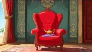 Aladdin and Princess Jasmine make Shameful Craves to the Genie. Toon Porn Parody.