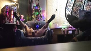 Fresh Year's celebration proceeds with sex toy in my booty