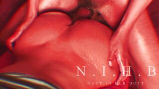 Bestfriend gets her booty stuffed after asking for a full body massage