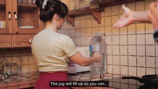 STEP-SIBLINGS film a FAKE ADULT MOVIE, but it doesn't go well