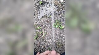 Pissing On The Path 《4k》