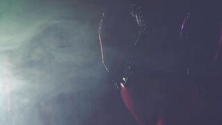 Hawt Blond mother I'd like to fuck in latex rubber catsuit likes to entice.. and being used for orgasms!