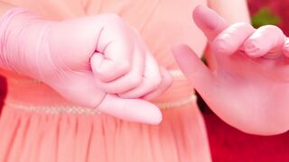 ASMR clip: medical gloves sexy sounds, snaps, teasing