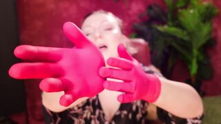 ASMR with medical gloves: I'm your BOSS.