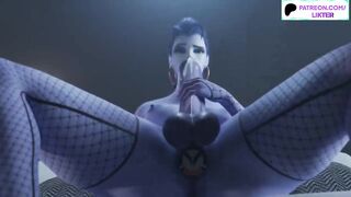 FUTA WIDOWMAKER LARGE WEENIE ORAL COMICS ANIMATED OVERWATCH