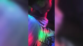 Hot Latin chick Sucks Large Weenie