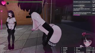 Secret Flasher Manaka, Apartment Hardmode Caught In The Elevator (Modded)