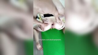 Look that Rectal Hole... my Dad Destroyed my Butt... Onlyfans: Bolivianamimi