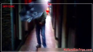 Red light hooker get plowed