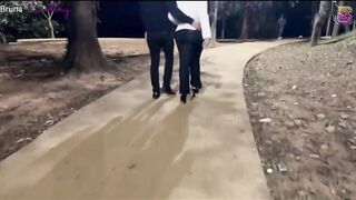 One more day of me being a cuckold's wench in the brilliance aperture - I came on their rods and the cuckold just filmed.