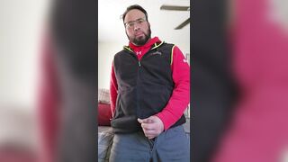 Worker takes a lunch